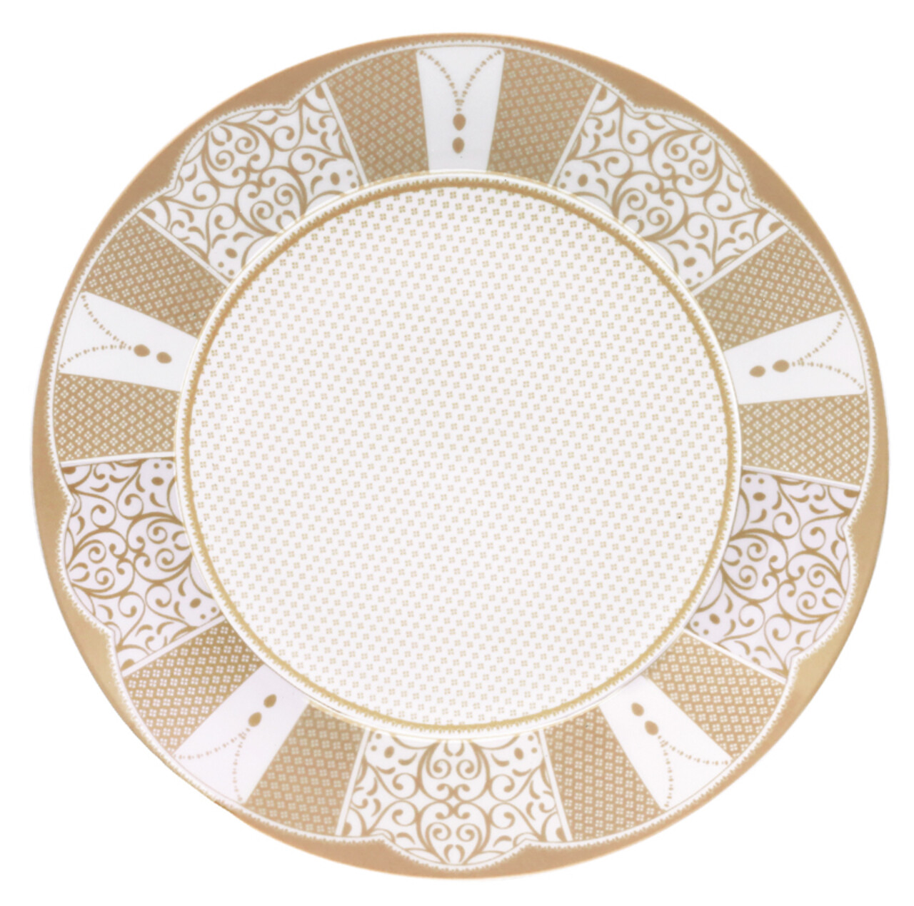 Platou pentru servire, Golden Eye, Brandani, 30.5, portelan - imagine 3